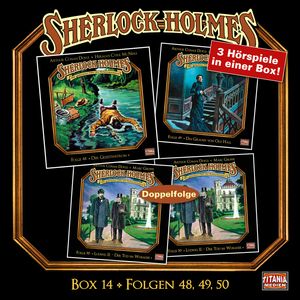 Sherlock Holmes - Die geheimen Fälle des Meisterdetektivs, Box 14: Folgen 48, 49, 50, Arthur Conan Doyle, Herman Cyril McNeile, Marc Gruppe