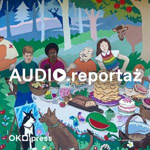 Żołnierz zdejmuje mundur i przeprasza matkę. Czeremcha patrzy na mural, OKO.press