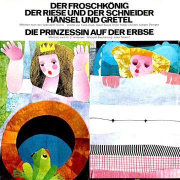 Der Froschkönig / Der Riese und der Schneider / Hänsel und Gretel / Die Prinzessin auf der Erbse audiobook, Gebrüder Grimm, Hans Christian Andersen