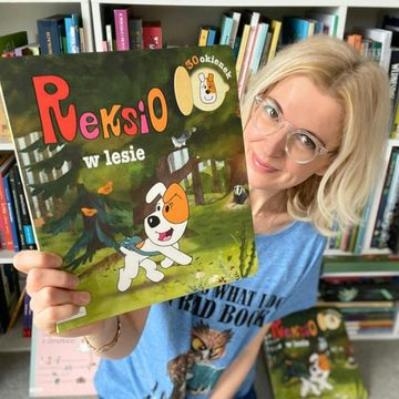 Reksio w lesie. Książka z okienkami dla wieku 3-6 lat audiobook, Anna Jankowska