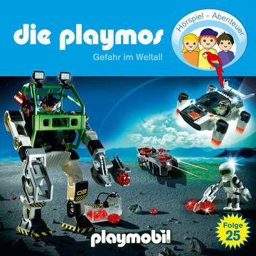 Gefahr im Weltall (Die Playmos 25) audiobook, Florian Fickel, Simon X. Rost