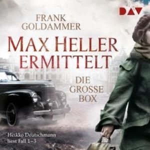 Max Heller ermittelt - Die große Box. Fall 1-3 (Ungekürzt), Frank Goldammer