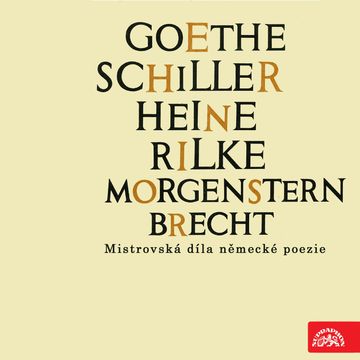 Goethe, Schiller, Heine, Rilke, Morgenstern, Brecht audiobook, Bertolt Brecht, Christian Morgenstern, Eduard Mörike, Franz Werfel, Friedrich Hölderlin, Friedrich Schiller, Georg Trakl, Heinrich Heine, Hugo von Hofmannsthal, Johann Wolfgang Goethe, Johannes R. Becher, Rainer Maria Rilke